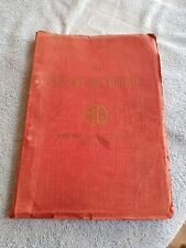 MG 1 1/4 Litre Y Series Original Owner's Handbook Instruction Manual 1947 VGC YA
