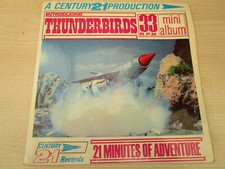 David Graham/Peter Dyneley/Sylvia Anderson Thunderbirds 7" Vinyl Record  33 rpm