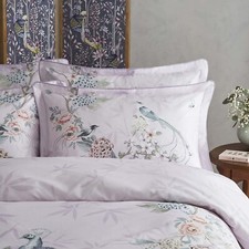 Dorma Love Bird Oxford Pillowcase Oxford Pair 48 x 76cm - Lavender