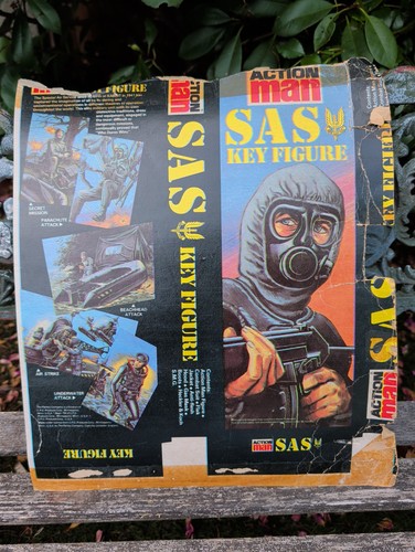 Vintage action man sas unused - vintage,