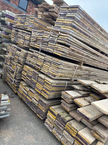 Used scaffolding boards - used,