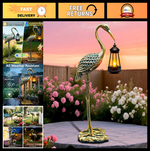 Solar garden crane - solar,