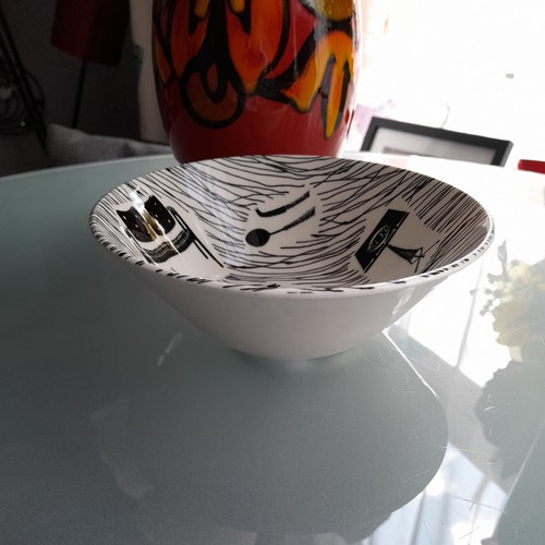 Rare conical cereal dish - rare,