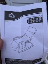 HOMCOM Rocking Lounge Chair