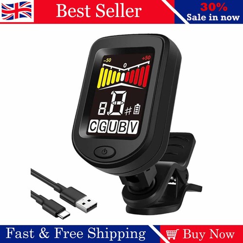 Guitar tuner rechargeable - guitar,