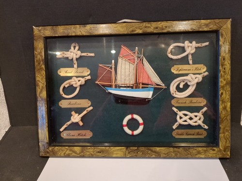 Box framed glazed nautical - &,
