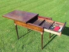 ATT Edwards and Roberts Fine 19th C Roulette and Games Table 