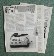 ROLAND SH-101 Synthesizer 1982 Vintage ARTICLE Review