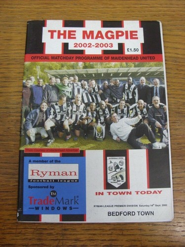 2001 maidenhead united v - 15/09/2001,