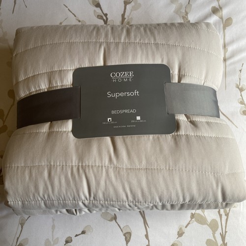 Cozee home supersoft bedspread - supersoft,
