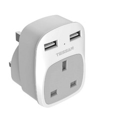 Plug adaptor with - with, usb