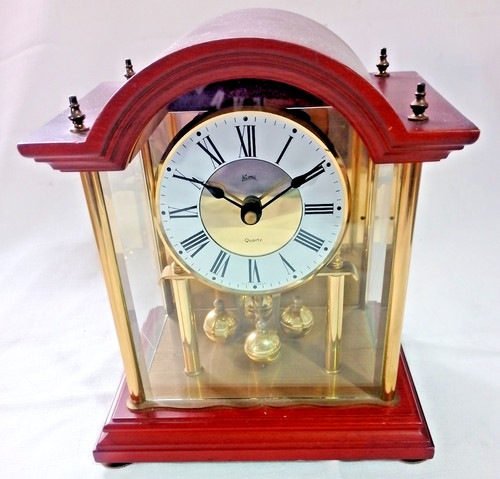Koma quartz mantle - clock, with
