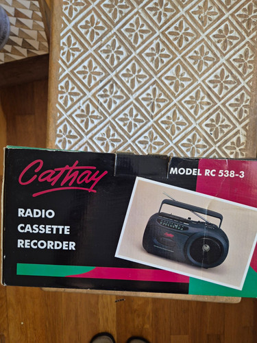 Cathay 538 radio cassette - cathay, 538-3
