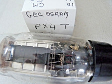 GEC OSRAM   PX4  With Cooling Fins T USED  Valve Tube
