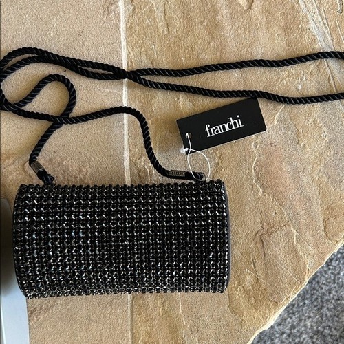 Franchi jada jet black beaded - franchi,