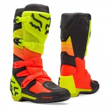 FOX (2026) MX Boots - COMP - Orange/Fluo Yellow/Black - US10/UK9
