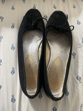 French Sole Black Suede