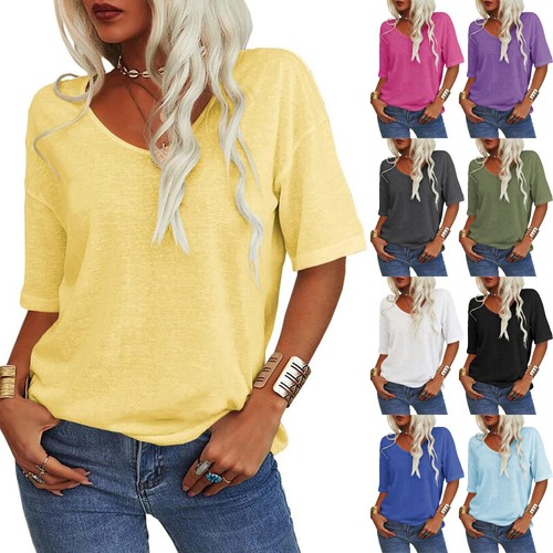 Ladies summer tops short - summer,
