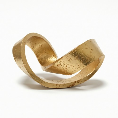 Geometric hoop sculpture - geometric,
