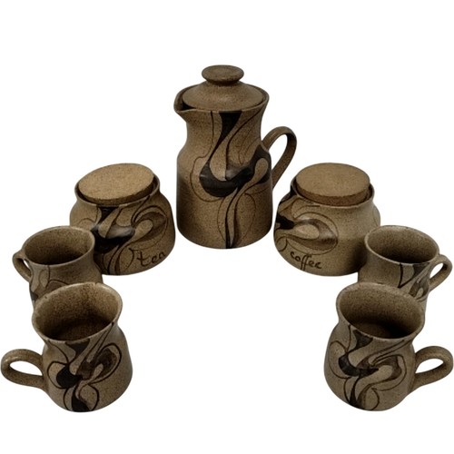 Vintage ceramic tea set with - ceramic,