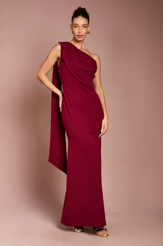 Coast wine maxi dress - dress, womens