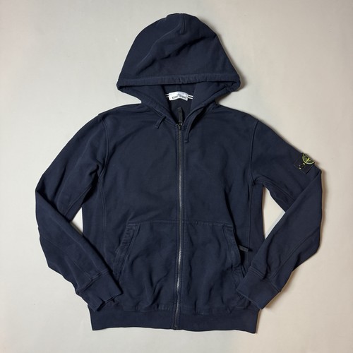 Stone island zip navy - island,