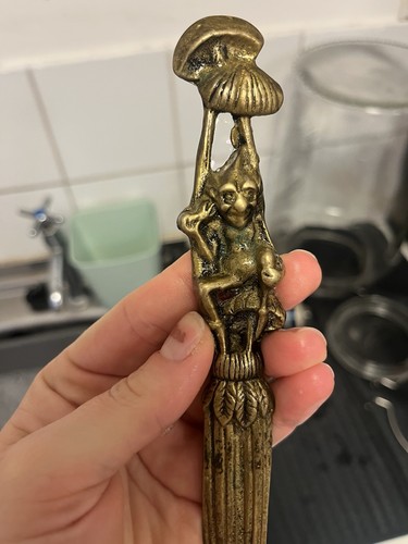 Vintage brass metal - brass,