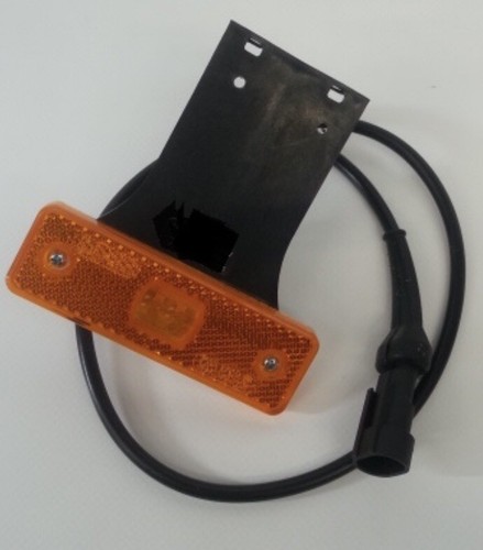 Amber side marker light - marker, with