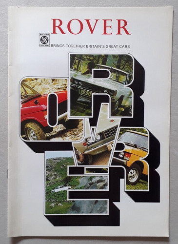 Rover range brochure 1973 - rover,