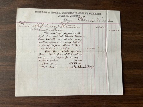 Original 1872 chicago north - chicago, &