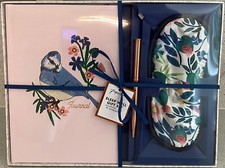 PAPERCHASE SLEEP WELL GIFT SET - Includes Journal/Notebook, Gold Pen & Eye Mask