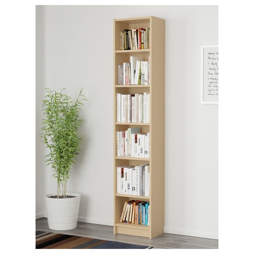 Ikea billy bookcase birch - bookcase,