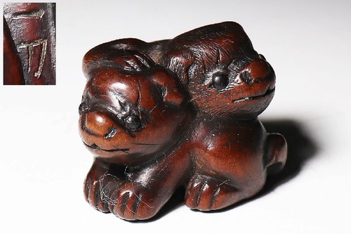 Japanese antique netsuke - antique,
