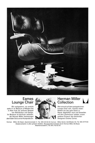 Eames lounge chair poster - eames,
