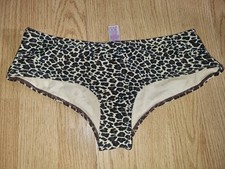 Gorgeous brown leopard print LA SENZA bikini bottoms size 8