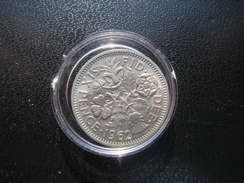 Sixpence 1962 high grade - high, in