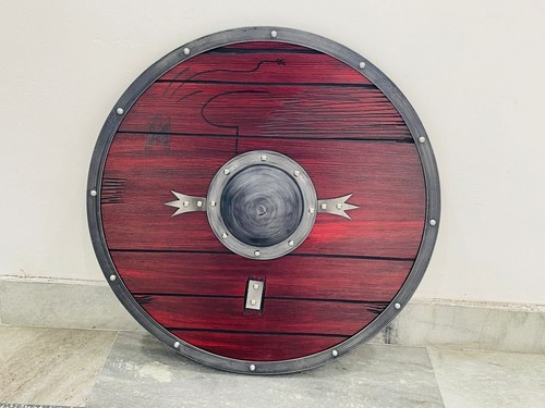 Handmade battle worn red - battle-worn,
