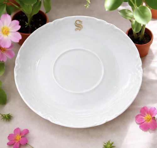Haviland france saucer white - haviland,