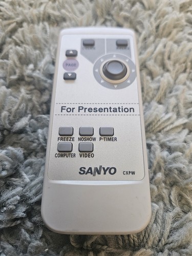 Sanyo cxpw remote - remote, control