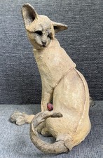 Rare Large A Breed Apart Cat with ladybird LUCKY Swivel Country Artists 04101