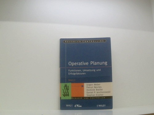 Operative planung funktionen - operative,