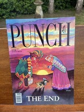 Punch Magazine The End 8 April 1992 Final Last Ever Copy Ex