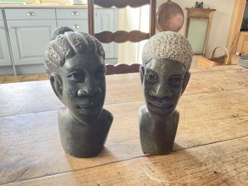 African heads soft stone - soft,