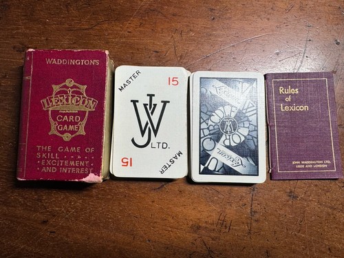 Vintage waddington lexicon - vintage, waddington's