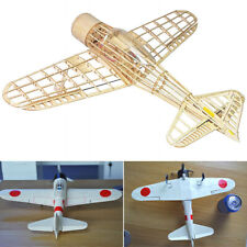 Mitsubishi A6M2 Zero 400mm Wingspan Balsa Wood Model Plane Kit Tony Ray