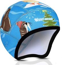 Kids Under Helmet Skiing Cycling Bike Running Snow Winter Skull Cap 44-52cm Head