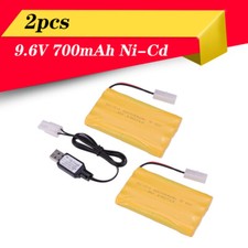 2pcs 700mah cd aa - 9.6v,