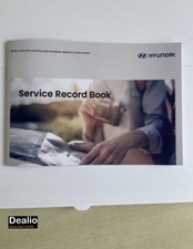 HYUNDAI SERVICE BOOK STAMPED