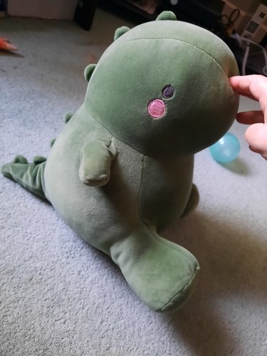 Kenji green dinosaur plush - green,