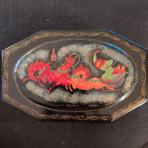 Vintage russian mstera - vintage, hand